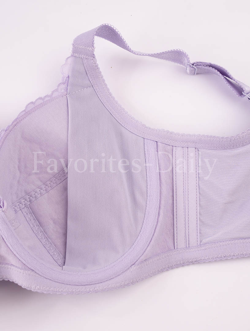 MIT 星芒軌跡 調整型涼感內衣 E-F罩杯 (紫)
